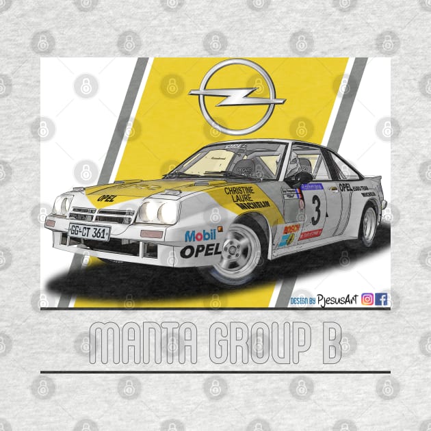 Opel Manta Group B by PjesusArt